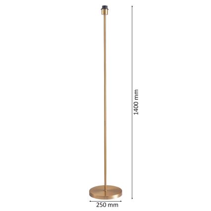 Lampadaire LED sur pied TUNJA 1xE27/20W/230V Ø 38 cm doré/noir