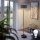 Lampadaire LED TUNJA 1xE27/20W/230V Ø 30 cm noir/taupe