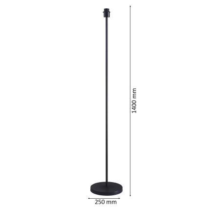 Lampadaire LED TUNJA 1xE27/20W/230V Ø 30 cm noir/taupe