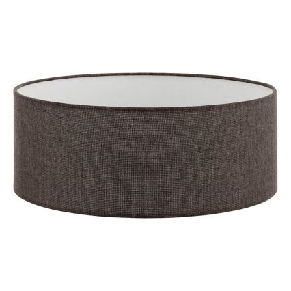 Lampadaire LED TUNJA 1xE27/20W/230V Ø 38 cm chrome mat/marron