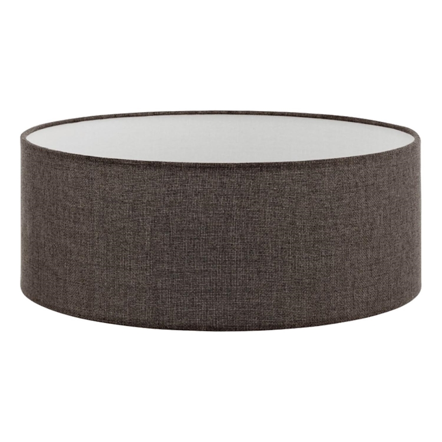 Lampadaire LED TUNJA 1xE27/20W/230V Ø 38 cm chrome mat/marron