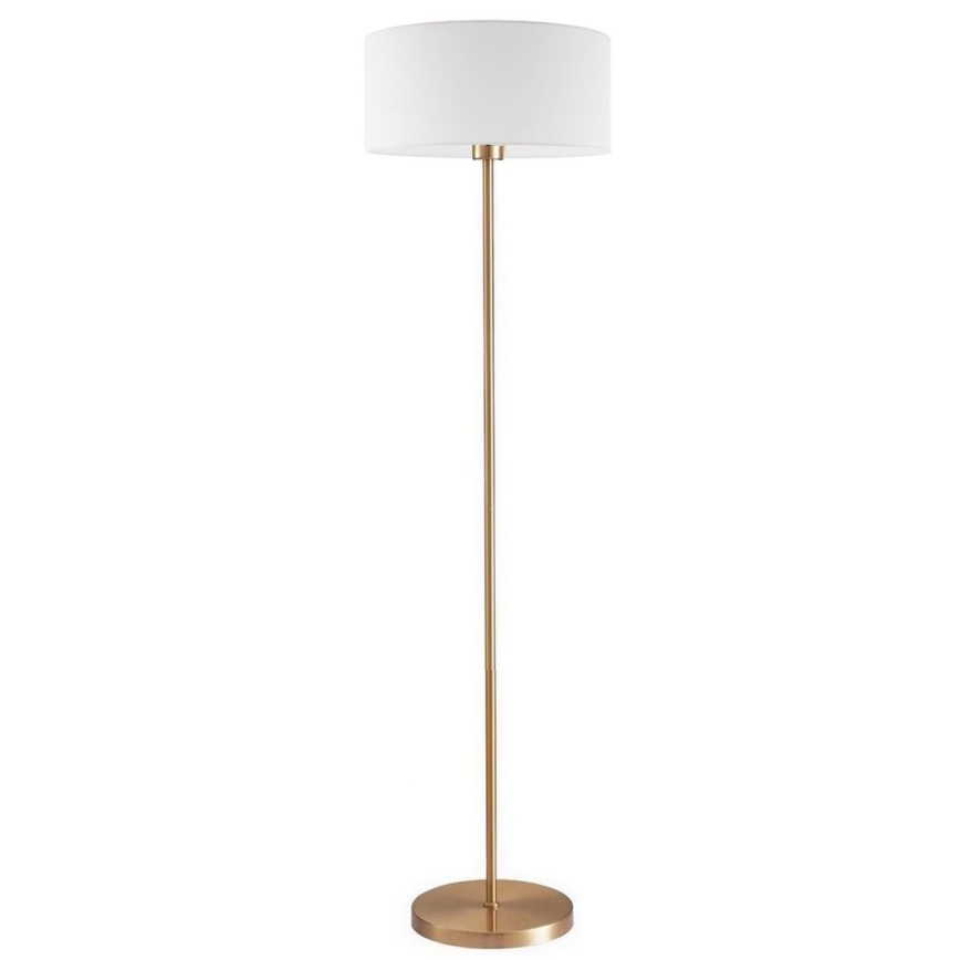 Lampadaire LED TUNJA 1xE27/20W/230V Ø 38 cm doré/blanc
