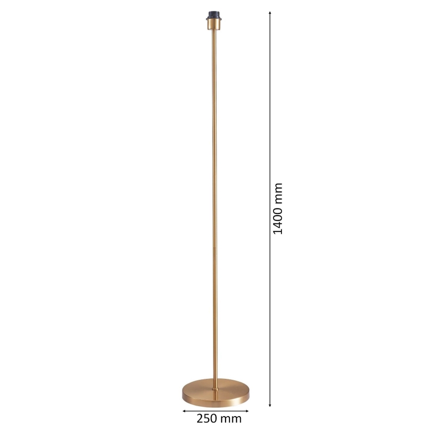 Lampadaire LED TUNJA 1xE27/20W/230V Ø 38 cm doré/gris