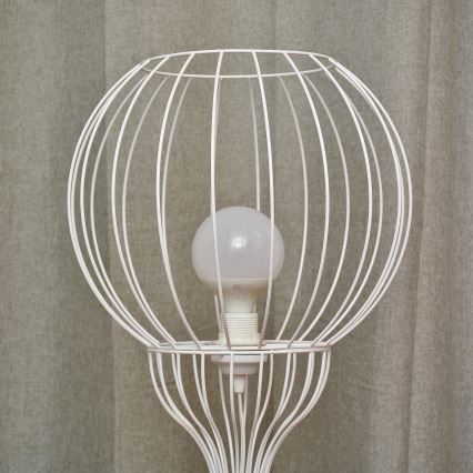 Lampadaire MERCURE 1xE27/15W/230V blanc