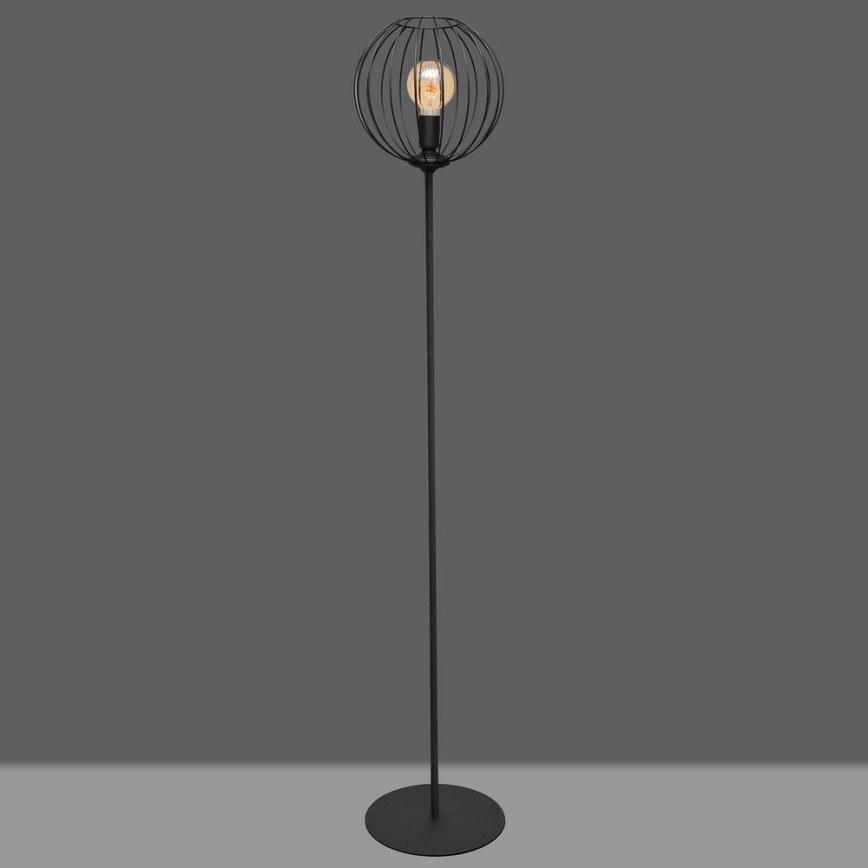 Lampadaire MERCURE 1xE27/15W/230V noir