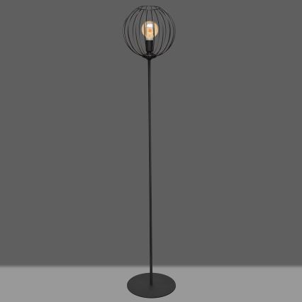 Lampadaire MERCURE 1xE27/15W/230V noir