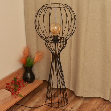 Lampadaire MERCURE 1xE27/15W/230V noir