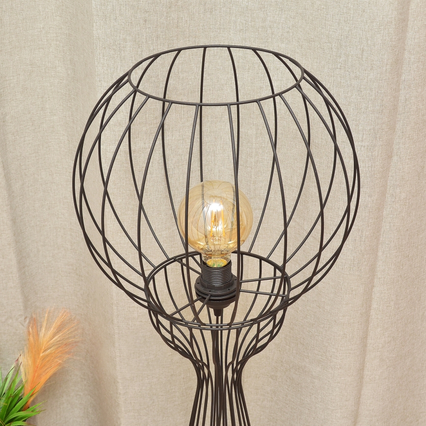 Lampadaire MERCURE 1xE27/15W/230V noir