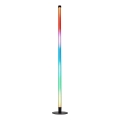 Lampadaire RGBIC à intensité variable Smartlife LED/10W/230V 100,5 cm 2700-6500K Wi-Fi Tuya + Télécommande