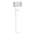 Lampadaire SENSO 1xE27/40W/230V + 1xGU10/7W blanc