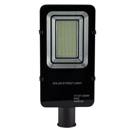 Lampadaire solaire à intensité variable LED/50W/6,4V 4000K IP65 50000 mAh + Télécommande