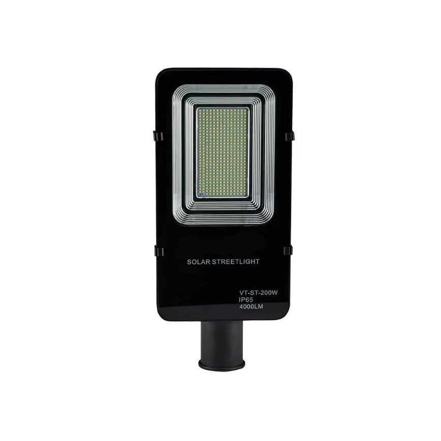 Lampadaire solaire à intensité variable LED/50W/6,4V 4000K IP65 50000 mAh + Télécommande