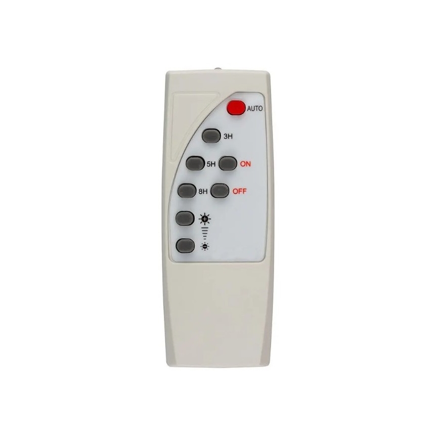 Lampadaire solaire à intensité variable LED/50W/6,4V 4000K IP65 50000 mAh + Télécommande