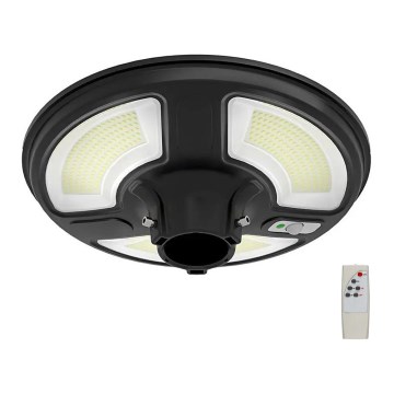Lampadaire solaire avec détecteur LED/10W/3,2V 6500K IP65 + Télécommande