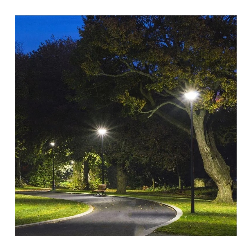 Lampadaire solaire avec détecteur LED/10W/3,2V 6500K IP65 25000 mAh + Télécommande