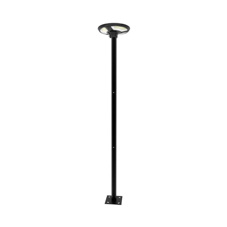 Lampadaire solaire avec détecteur LED/10W/3,2V 6500K IP65 25000 mAh + Télécommande