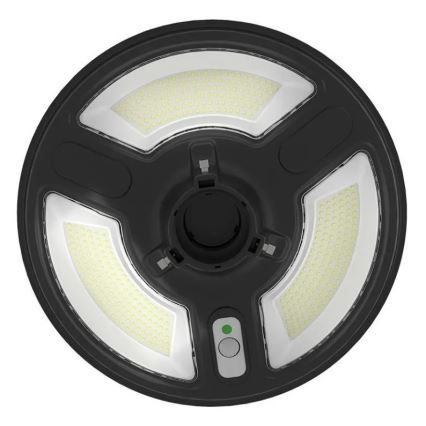 Lampadaire solaire avec détecteur LED/10W/3,2V 6500K IP65 25000 mAh + Télécommande