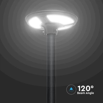 Lampadaire solaire avec détecteur LED/10W/3,2V 6500K IP65 25000 mAh + Télécommande