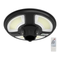 Lampadaire solaire avec détecteur LED/10W/3,2V IP65 4000K 15000 mAh + Télécommande