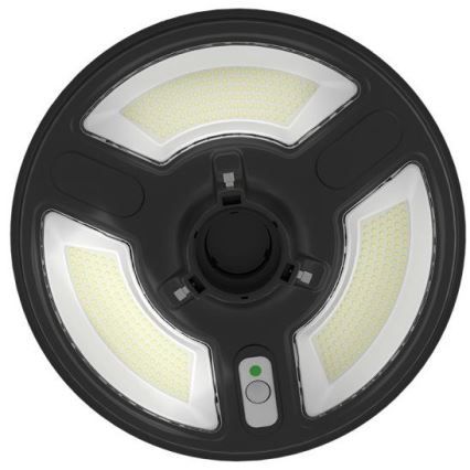 Lampadaire solaire avec détecteur LED/10W/3,2V IP65 4000K 15000 mAh + Télécommande