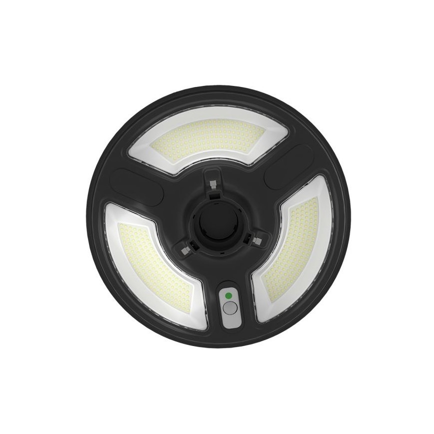 Lampadaire solaire avec détecteur LED/10W/3,2V IP65 4000K 15000 mAh + Télécommande