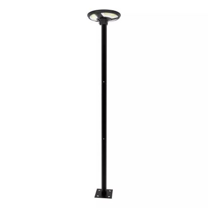 Lampadaire solaire avec détecteur LED/7,5W/3,2V IP65 4000K 15000 mAh + Télécommande