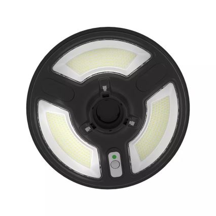 Lampadaire solaire avec détecteur LED/7,5W/3,2V IP65 4000K 15000 mAh + Télécommande