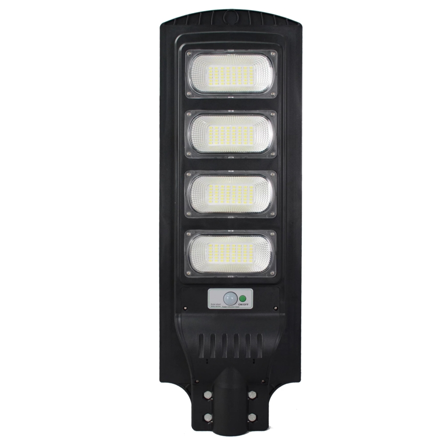 Lampadaire solaire avec détecteur STREET LED/15W/3,2V 15000 mAh IP65 + Télécommande