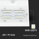 Lampadaire solaire LED avec détecteur LED/3W/3,7V 3000/4000K IP65 blanc