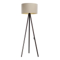 Lampadaire STANDART 1xE27/60W/230V beige/wenge