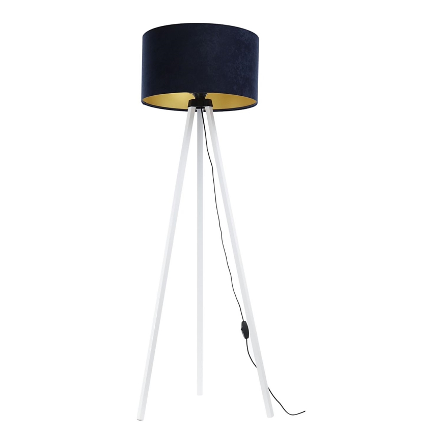 Lampadaire STANDART 1xE27/60W/230V bleu/blanc