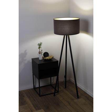 Lampadaire STANDART 1xE27/60W/230V gris/marron