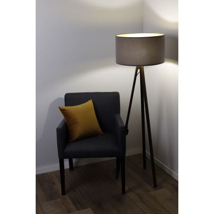 Lampadaire STANDART 1xE27/60W/230V gris/wenge