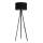 Lampadaire STANDART 1xE27/60W/230V noir/wenge