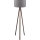 Lampadaire sur pied AYD 1xE27/40W/230V marron/gris