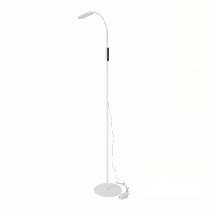 Lampadaire LED dimmable TEILO LED/10W/230V 3000/4000/6500K blanc + télécommande