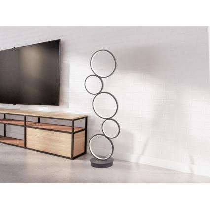 Lampadaire sur pied LED dimmable LED/85W/230V 3000-6500K + télécommande