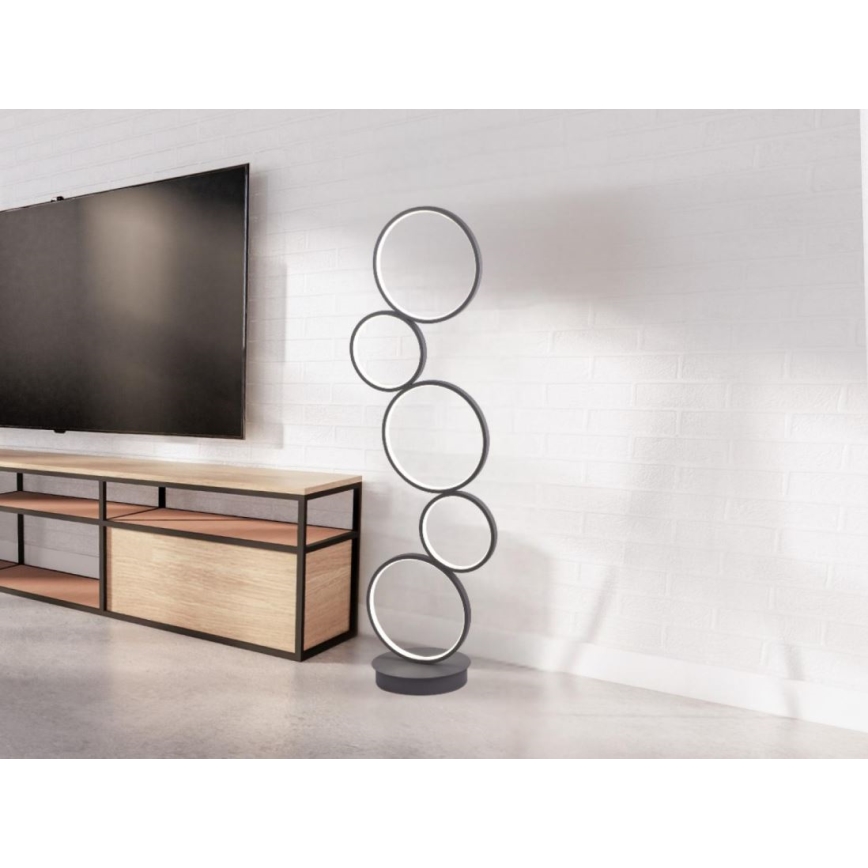 Lampadaire sur pied LED dimmable LED/85W/230V 3000-6500K + télécommande