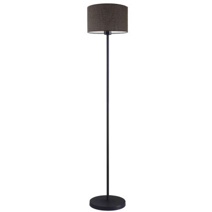 Lampadaire sur pied LED TUNJA 1xE27/20W/230V Ø 30 cm noir/marron