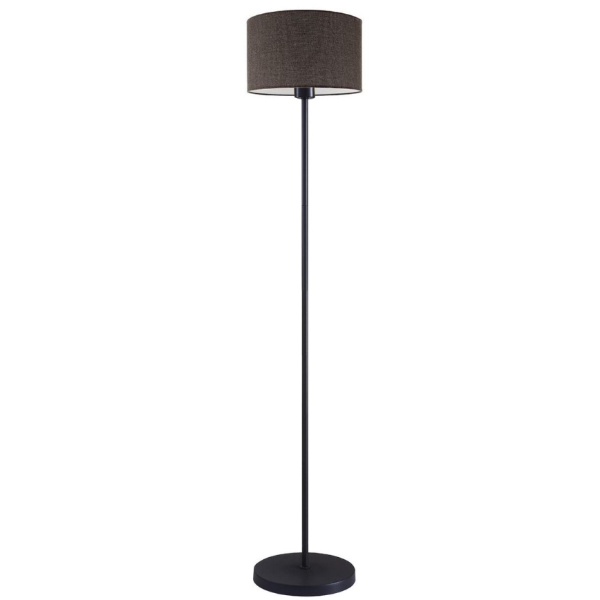 Lampadaire sur pied LED TUNJA 1xE27/20W/230V Ø 30 cm noir/marron
