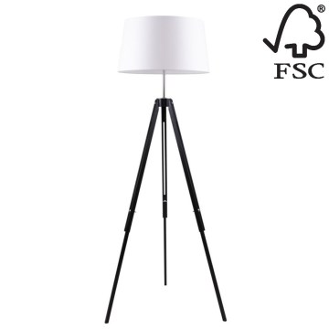 Lampadaire TRIPOD 1xE27/60W/230V hêtre - certifié FSC