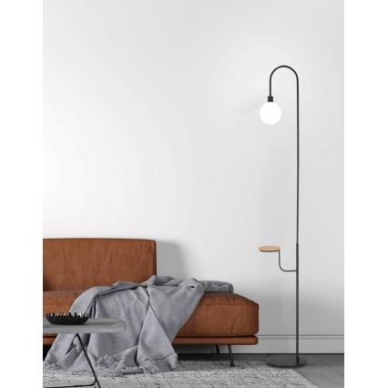 Lampadaire VANITY 1xG9/40W/230V noir