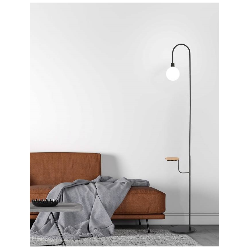Lampadaire VANITY 1xG9/40W/230V noir