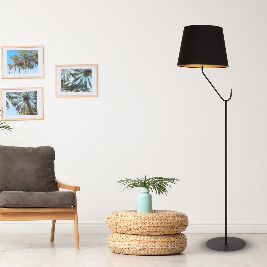 Lampadaire VICTORIA 1xE27/60W/230V noir