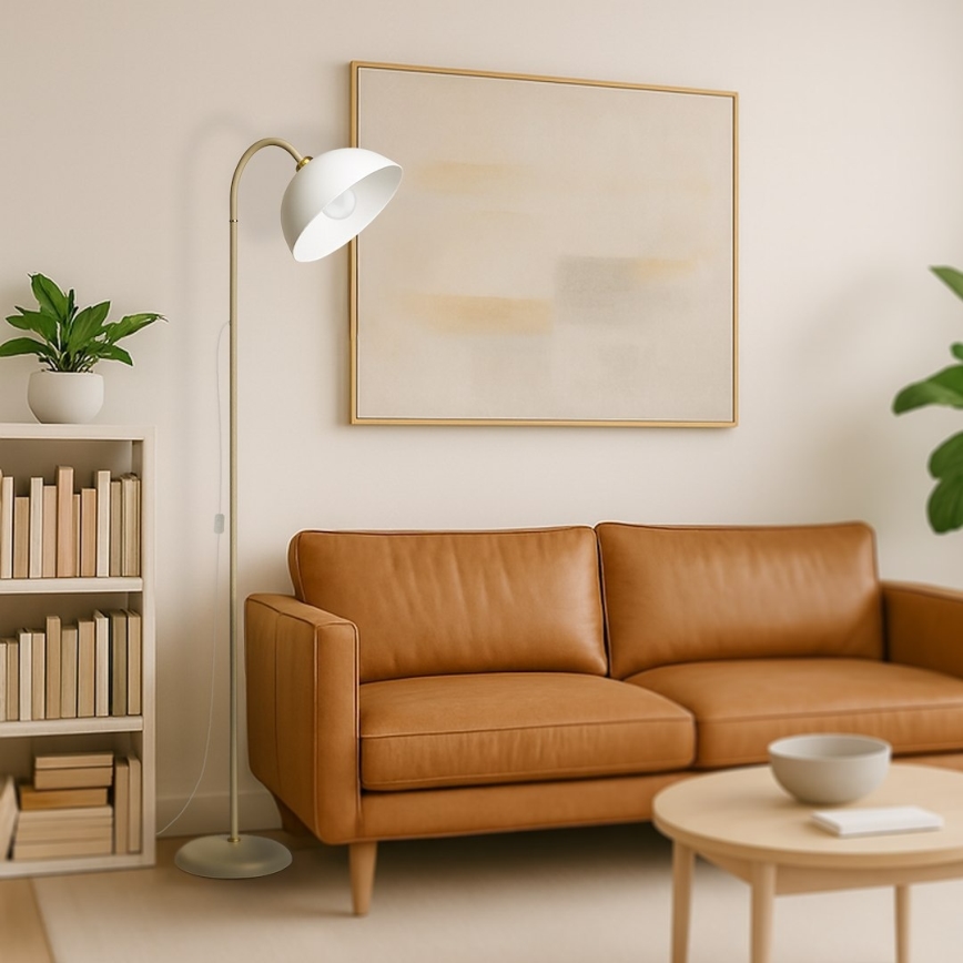 Lampadaire ZACK 1xE27/15W/230V beige