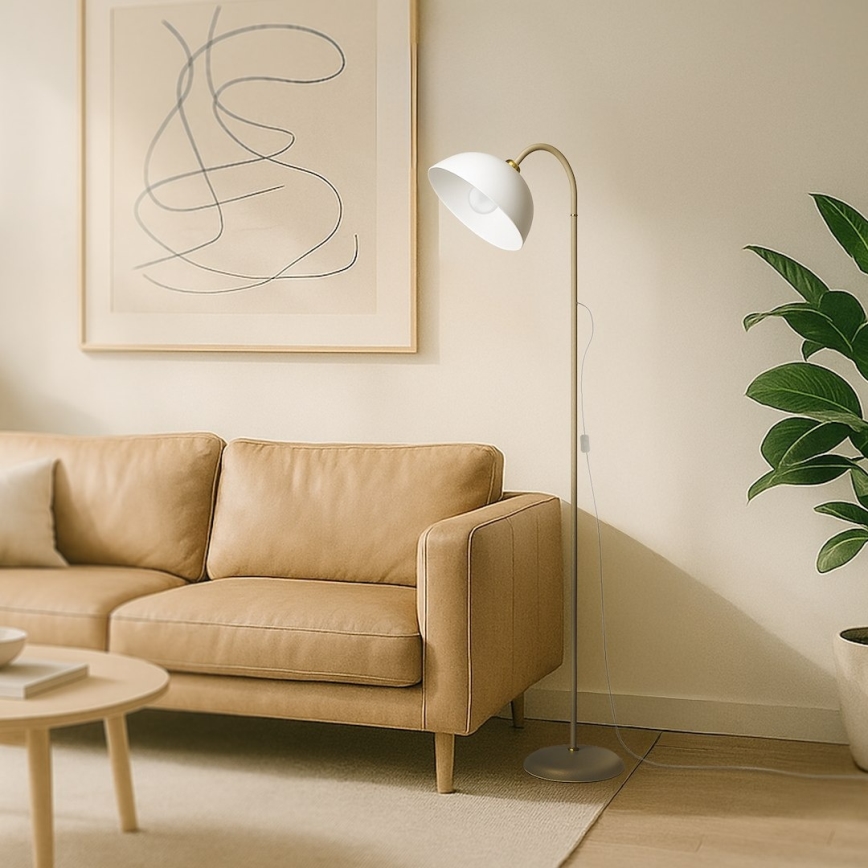 Lampadaire ZACK 1xE27/60W/230V beige