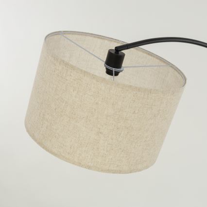 Lampadaire ZENITH 1xE27/15W/230V noir/beige