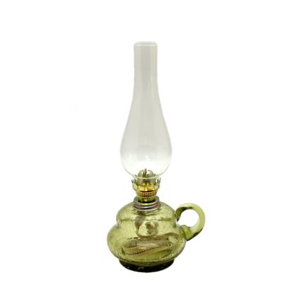 Lampe à huile ANNA 33 cm vert forêt