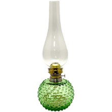 Lampe à huile EMA 38 cm vert clair