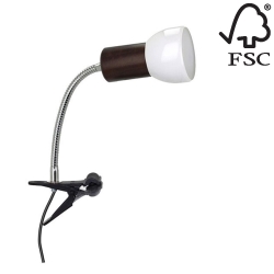 Lampe à pince SVENDA 1xE27/60W/230V - certifié FSC